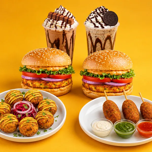 Meal for 2 — Burger Duo
