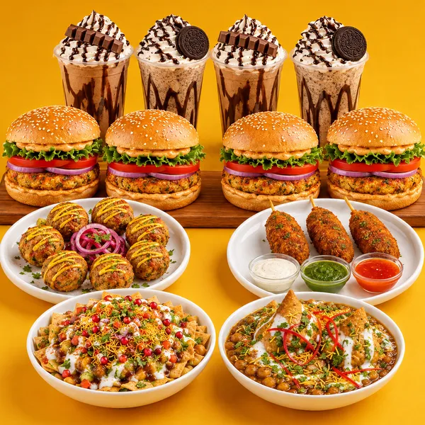 Meal for 4 — Burger Feast