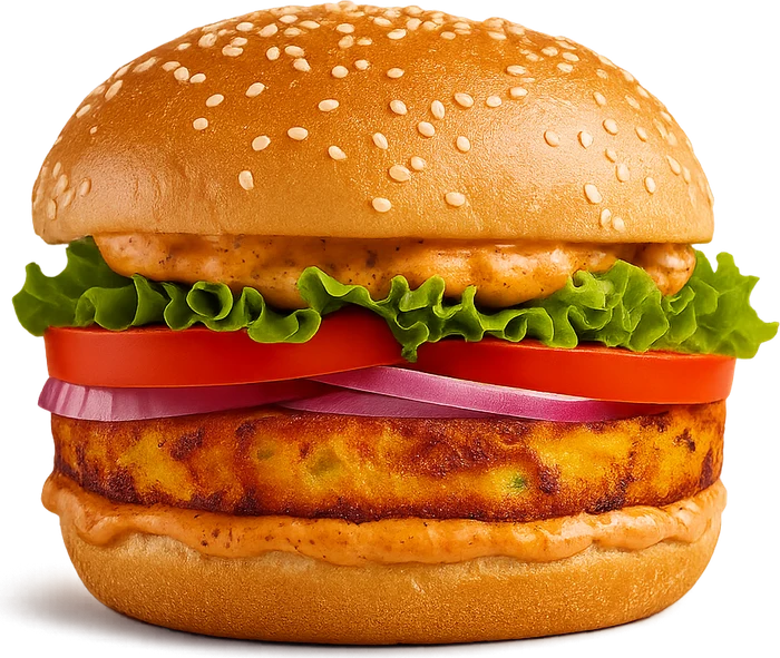 Paneer Perfection burger