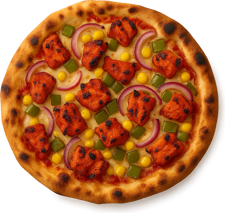 Tandoori Chicken pizza